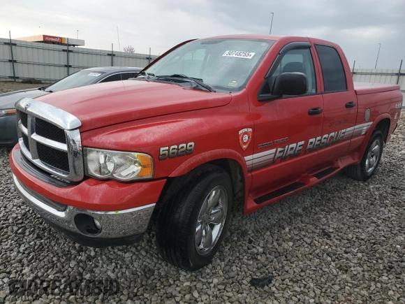 2003 Dodge 1500 ST with VIN 1D7HU18N03S380100, listed as a Copart auction lot 50748255 with Not Provided miles and Salvage Title. Bid and sale history available at DreamBid. Image 1.