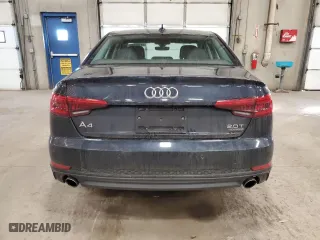 2017 Audi A4 Premium Plus with VIN WAUENAF41HN054877, listed as a Copart auction lot 47108185 with 65,633 mi miles and Salvage Title. Bid and sale history available at carsss.com. Image 6.