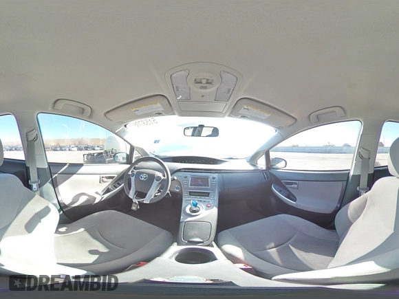 2013 Toyota Prius One with VIN JTDKN3DU3D5698878, listed as a Copart auction lot 51537085 with 95,575 mi miles and Salvage Title. Bid and sale history available at carsss.com. Image 14.