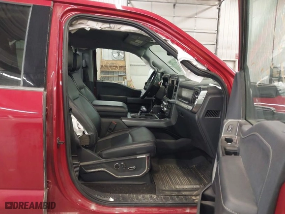 2022 Ford F-150 XL with VIN 1FTFW1E56NKD66270, listed as a IAAI auction lot 41468235 with 24,210 mi miles. Bid and sale history available at carsss.com. Image 5.