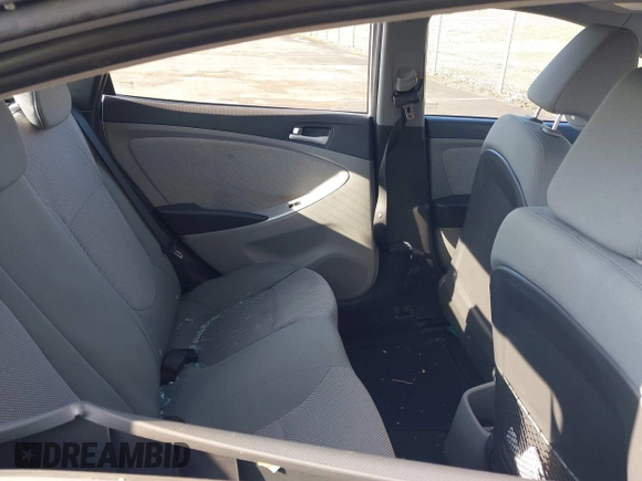 2013 Hyundai Accent GLS with VIN KMHCT4AE4DU477465, listed as a IAAI auction lot 41930256 with 48,877 mi miles and . Bid and sale history available at carsss.com. Image 8.