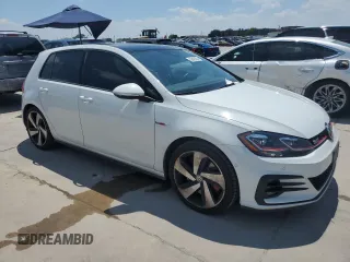 2018 Volkswagen Golf GTI S with VIN 3VW447AU2JM277566, listed as a Copart auction lot 58453674 with 34,607 mi miles and Clean Title. Bid and sale history available at carsss.com. Image 4.