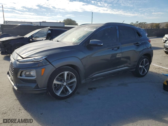 2018 Hyundai Kona Ultimate with VIN KM8K53A53JU095486, listed as a Copart auction lot 89159505 with 68,864 mi miles and Clean Title. Bid and sale history available at carsss.com. Image 1.