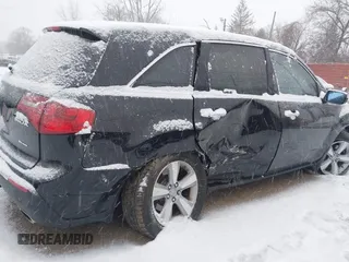 2013 Acura MDX with VIN 2HNYD2H29DH000387, listed as a IAAI auction lot 41290346 with 117,119 mi miles. Bid and sale history available at carsss.com. Image 6.