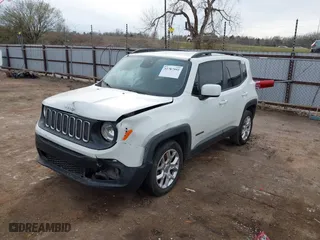 2017 Jeep Renegade Altitude with VIN ZACCJABB7HPE60518, listed as a IAAI auction lot 41787992 with 93,722 mi miles. Bid and sale history available at carsss.com. Image 17.