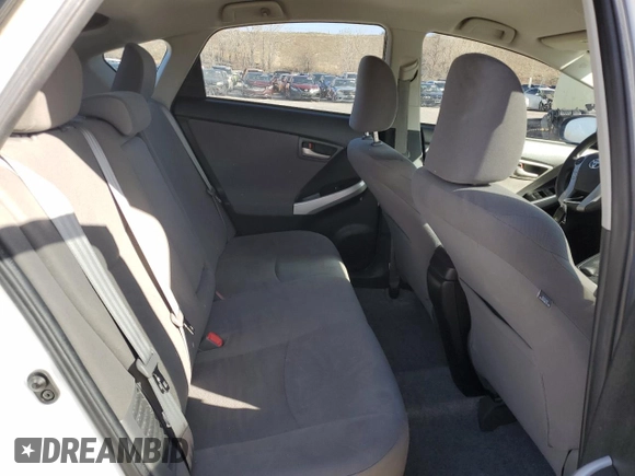 2013 Toyota Prius One with VIN JTDKN3DU3D5698878, listed as a Copart auction lot 51537085 with 95,575 mi miles and Salvage Title. Bid and sale history available at carsss.com. Image 10.