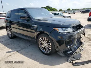 2017 Land Rover Range Rover Sport HSE with VIN SALWR2FV0HA692242, listed as a Copart auction lot 61453815 with 79,610 mi miles and Salvage title. Bid and sale history available at DreamBid. Image 4.