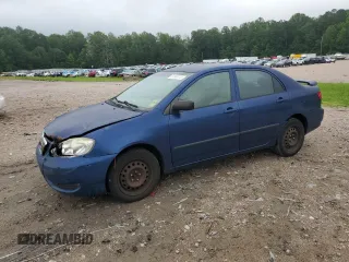 2006 Toyota Corolla CE with VIN 1NXBR32E76Z639305, listed as a Copart auction lot 61304115 with 250,044 mi miles and Salvage title. Bid and sale history available at DreamBid. Image 1.