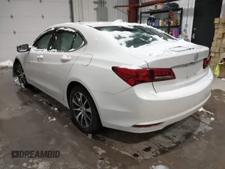 2016 Acura TLX with VIN 19UUB1F32GA015947, listed as a IAAI auction lot 41495180 with 101,789 mi miles. Bid and sale history available at carsss.com. Image 3.