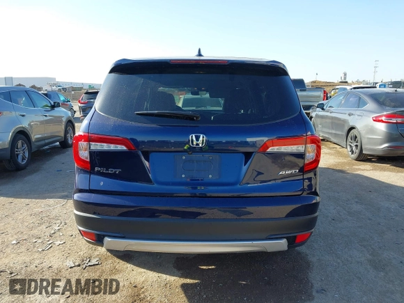 2021 Honda Pilot EX-L with VIN 5FNYF6H5XMB019411, listed as a IAAI auction lot 41756016 with 55,558 mi miles. Bid and sale history available at carsss.com. Image 16.