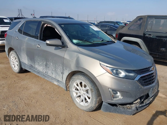 2018 Chevrolet Equinox LT with VIN 3GNAXJEV0JS541626, listed as a IAAI auction lot 42362457 with 116,933 mi miles and . Bid and sale history available at DreamBid. Image 1.