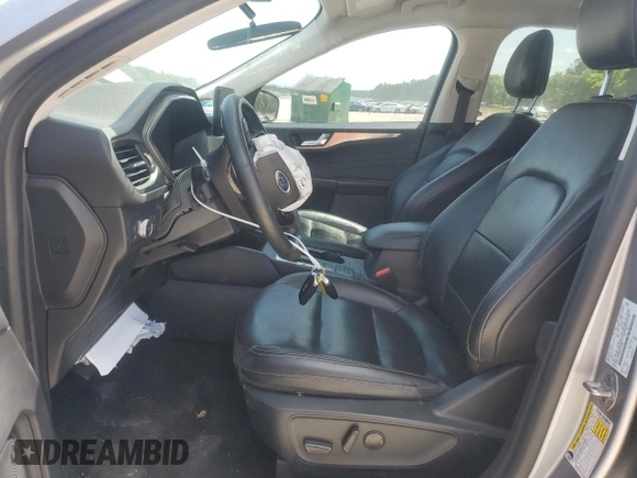 2021 Ford Escape Titanium Hybrid with VIN 1FMCU0DZXMUA78550, listed as a Copart auction lot 53389595 with 104,371 mi miles and Salvage title. Bid and sale history available at DreamBid. Image 7.