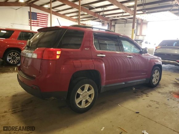 2013 GMC Terrain SLT with VIN 2GKFLVEK9D6184445, listed as a Copart auction lot 48371115 with 97,081 mi miles and Salvage Title. Bid and sale history available at carsss.com. Image 3.