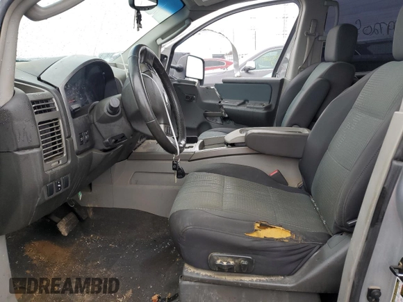2004 Nissan Titan LE with VIN 1N6AA07A94N507274, listed as a Copart auction lot 47797205 with 144,021 mi miles and Salvage Title. Bid and sale history available at DreamBid. Image 7.