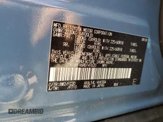 2024 Toyota RAV4 Hybrid SE with VIN JTM16RFV6RD147620, listed as a Copart auction lot 54415215 with 5,705 mi miles and Salvage title. Bid and sale history available at DreamBid. Image 13.