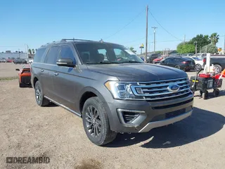 2021 Ford Expedition Max Limited with VIN 1FMJK1KT0MEA58450, listed as a IAAI auction lot 39174522 with 45,650 mi miles. Bid and sale history available at carsss.com. Image 1.