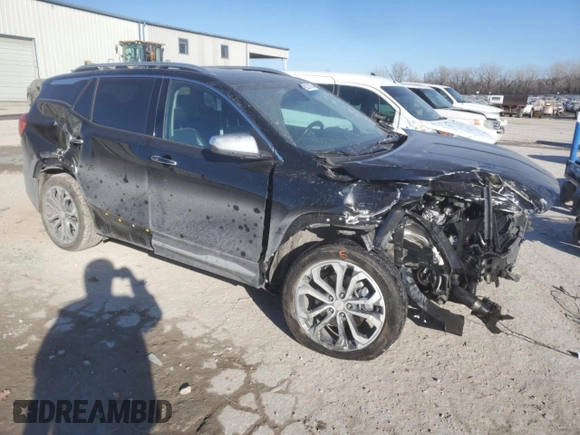 2019 GMC Terrain Denali with VIN 3GKALXEX2KL401165, listed as a Copart auction lot 42923105 with 73,776 mi miles and Salvage Title. Bid and sale history available at carsss.com. Image 4.