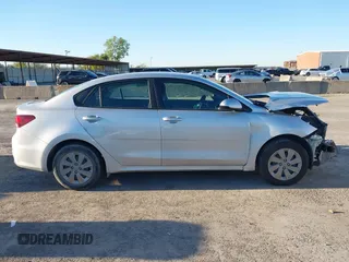 2020 Kia Rio S with VIN 3KPA24AD4LE355322, listed as a IAAI auction lot 40914015 with 50,056 mi miles. Bid and sale history available at carsss.com. Image 14.