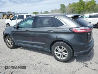 2019 Ford Edge SEL with VIN 2FMPK4J90KBB11769, listed as a Copart auction lot 53610965 with 129,524 mi miles and Salvage Title. Bid and sale history available at carsss.com. Image 2.