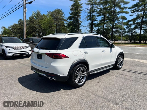 2020 Mercedes-Benz GLE 450 z VIN 4JGFB5KE8LA007105, wystawiony jako Copart lot #59799645 z przebiegiem 99 214 mil mil oraz Czysty tytuł • Clean title. Historia ofert i sprzedaży dostępna na DreamBid. Obrazek 3.
