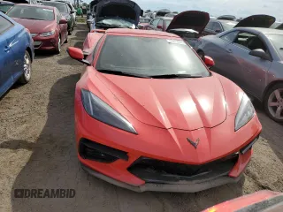 2020 Chevrolet Corvette 2LT with VIN 1G1Y72D48L5103545, listed as a Copart auction lot 75073914 with 0 mi miles and Salvage Title. Bid and sale history available at carsss.com. Image 5.