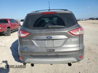 2013 Ford Escape Titanium with VIN 1FMCU0J90DUD23778, listed as a Copart auction lot 43647835 with 130,558 mi miles and Salvage Title. Bid and sale history available at carsss.com. Image 6.
