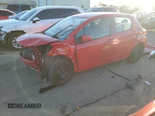 2014 Toyota Yaris L with VIN VNKKTUD34EA008106, listed as a Copart auction lot 44619425 with 205,544 mi miles and Salvage Title. Bid and sale history available at carsss.com. Image 1.