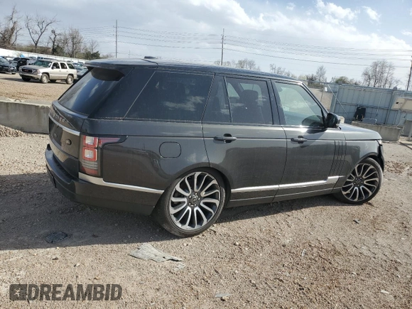 2013 Land Rover Range Rover HSE с VIN SALGS2DF4DA121299, выставлен на аукционе Copart как лот 50076535 с пробегом 104 531 миль миль и Списание • Salvage title. История ставок и продаж доступна на DreamBid. Изображение 3.