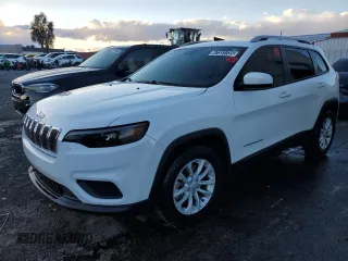 2021 Jeep Cherokee Latitude with VIN 1C4PJLCB1MD164091, listed as a Copart auction lot 47351735 with 55,812 mi miles and Clean Title. Bid and sale history available at carsss.com. Image 1.