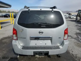 2006 Nissan Pathfinder SE with VIN 5N1AR18U36C615832, listed as a Copart auction lot 81623304 with 185,540 mi miles and Salvage Title. Bid and sale history available at carsss.com. Image 6.