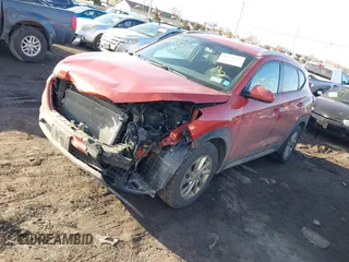 2017 Hyundai Tucson SE with VIN KM8J3CA46HU424815, listed as a IAAI auction lot 41771457 with 104,698 mi miles. Bid and sale history available at carsss.com. Image 2.