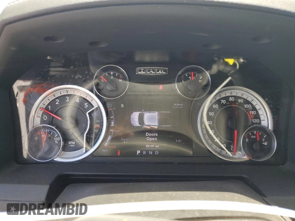 2017 Ram 2500 Laramie с VIN 3C6UR5NL1HG540401, выставлен на аукционе Copart как лот 64075325 с пробегом 86 147 миль миль и Списание • Salvage title. История ставок и продаж доступна на DreamBid. Изображение 9.