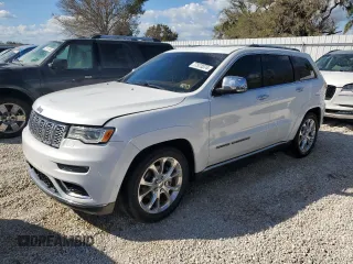 2020 Jeep Grand Cherokee Summit с VIN 1C4RJFJG5LC418527, выставлен на аукционе Copart как лот 77573374 с пробегом 104 602 миль миль и Списание • Salvage title. История ставок и продаж доступна на DreamBid. Изображение 1.