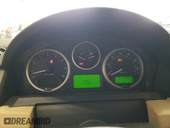 2007 Land Rover LR3 HSE with VIN SALAG254X7A417078, listed as a Copart auction lot 54922575 with 175,802 mi miles and Clean title. Bid and sale history available at DreamBid. Image 9.