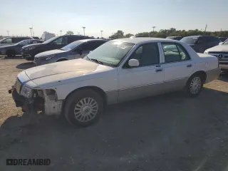 2008 Mercury Grand Marquis LS with VIN 2MEHM75V18X615415, listed as a Copart auction lot 69058844 with 112,291 mi miles and Salvage Title. Bid and sale history available at carsss.com. Image 1.