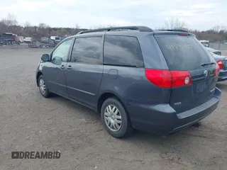 2007 Toyota Sienna CE with VIN 5TDZK23CX7S056893, listed as a IAAI auction lot 41838009 with 284,483 mi miles and . Bid and sale history available at carsss.com. Image 3.