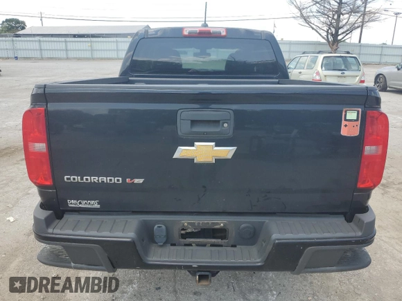 2017 Chevrolet Colorado 4WD WT with VIN 1GCGTBEN8H1294338, listed as a Copart auction lot 61922854 with 108,531 mi miles and Non repairable. Bid and sale history available at DreamBid. Image 6.