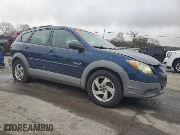2003 Pontiac Vibe GT z VIN 5Y2SN62L83Z419265, wystawiony jako Copart lot #75017504 z przebiegiem 294 423 mil mil oraz Szkoda całkowita • Salvage title. Historia ofert i sprzedaży dostępna na DreamBid. Obrazek 4.