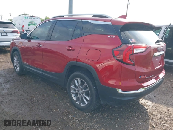 2022 GMC Terrain SLT with VIN 3GKALPEV9NL154343, listed as a IAAI auction lot 42066846 with 28,854 mi miles and . Bid and sale history available at DreamBid. Image 3.