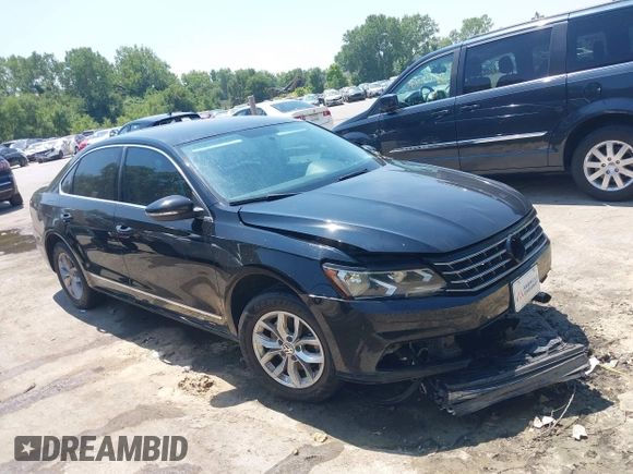 2016 Volkswagen Passat S with VIN 1VWAS7A36GC040993, listed as a IAAI auction lot 40010088 with 105,400 mi miles and . Bid and sale history available at DreamBid. Image 1.