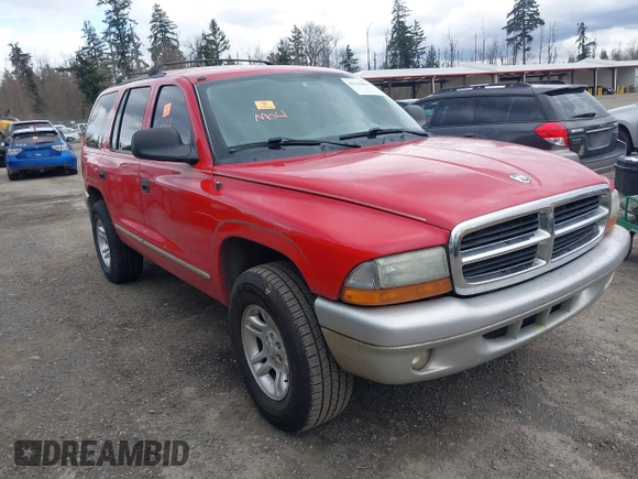 2003 Dodge Durango SLT Plus z VIN 1D4HS58N83F583738, wystawiony jako IAAI lot #41763817 z przebiegiem Nie podano mil oraz . Historia ofert i sprzedaży dostępna na DreamBid. Obrazek 1.