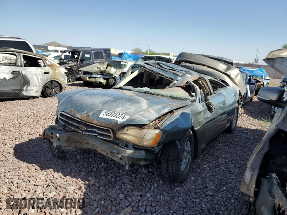 2002 Subaru Legacy Outback z VIN 4S3BE896227213865, wystawiony jako Copart lot #56089224 z przebiegiem Nie podano mil oraz Szkoda całkowita • Salvage title. Historia ofert i sprzedaży dostępna na DreamBid. Obrazek 1.
