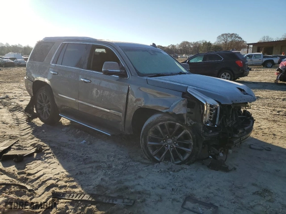 2018 Cadillac Escalade Luxury with VIN 1GYS4BKJ8JR216653, listed as a Copart auction lot 82882714 with 88,875 mi miles and Salvage Title. Bid and sale history available at carsss.com. Image 4.