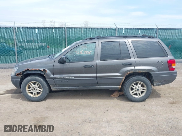 2004 Jeep Grand Cherokee Laredo z VIN 1J4GW48S34C399804, wystawiony jako IAAI lot #42163326 z przebiegiem 203 278 mil mil oraz . Historia ofert i sprzedaży dostępna na DreamBid. Obrazek 14.