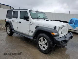 2021 Jeep Wrangler Unlimited Sport with VIN 1C4HJXKN5MW672852, listed as a Copart auction lot 86627194 with 66,727 mi miles and Salvage title. Bid and sale history available at DreamBid. Image 4.