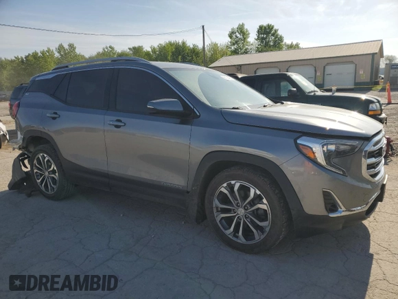 2020 GMC Terrain SLT with VIN 3GKALVEX3LL310072, listed as a Copart auction lot 56194995 with 98,090 mi miles and Salvage title. Bid and sale history available at DreamBid. Image 4.