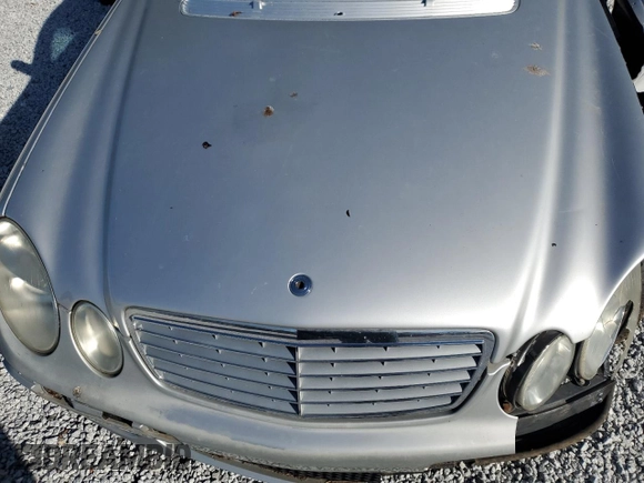 2003 Mercedes-Benz E-Class 5.0L with VIN WDBUF70J93A086939, listed as a Copart auction lot 87022834 with 0 mi miles and Salvage Title. Bid and sale history available at carsss.com. Image 11.
