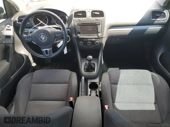 2013 Volkswagen Golf TDI w/Sunroof & Nav with VIN WVWNM7AJ0DW132074, listed as a Copart auction lot 64827005 with 141,056 mi miles and Salvage title. Bid and sale history available at DreamBid. Image 8.