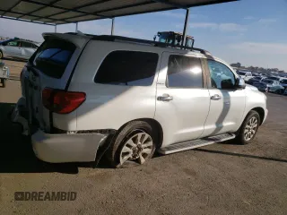 2012 Toyota Sequoia Platinum with VIN 5TDDY5G13CS065495, listed as a Copart auction lot 83325994 with 235,350 mi miles and Salvage Title. Bid and sale history available at carsss.com. Image 3.