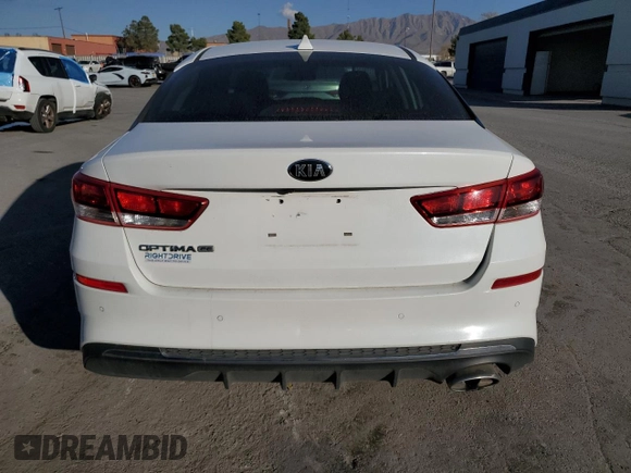2019 Kia Optima LX with VIN 5XXGT4L33KG278685, listed as a Copart auction lot 83573264 with 106,691 mi miles and Salvage Title. Bid and sale history available at carsss.com. Image 6.